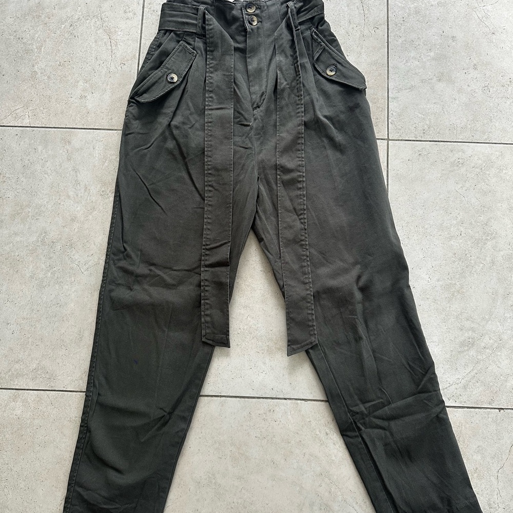 H&M dark green Cargo Pants